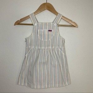 Absorba striped seersucker dress